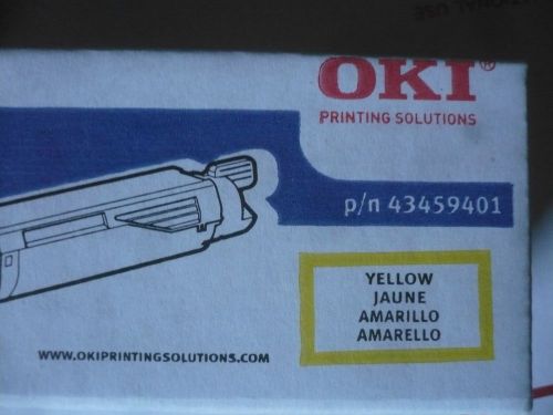 New OEM Oki Okidata 43459401 Yellow Toner Cartridge