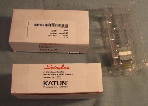 35,000 STAPLES 7 CARTRIDGES KATUN SWINGLINE J1 023297 CANON 6707A001AA FREE SHIP