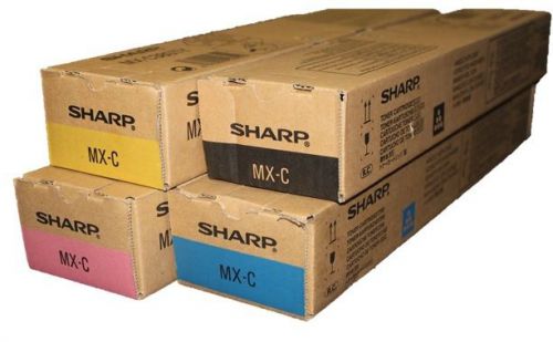 SHARP MX-C38GT Toner Cartridge Multipack BA/MA/CA/YA – All colours