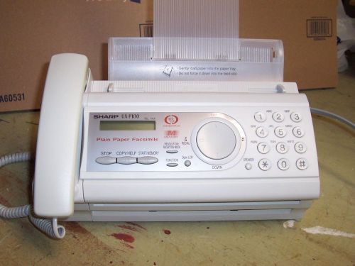 Sharp UX-P100 Plain Paper Fax Machine