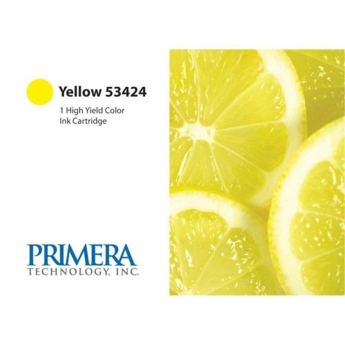 Primera 53424 yellow ink cartridge inkjet for lx900 label printer for sale