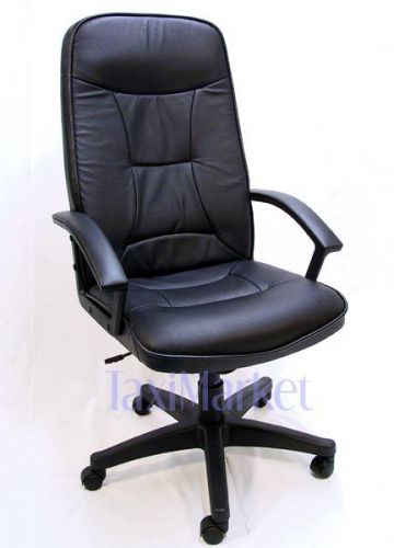 New black executive leather office computer desk chair for sale