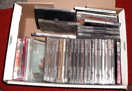 LOT OF (35) CD CASES-Used