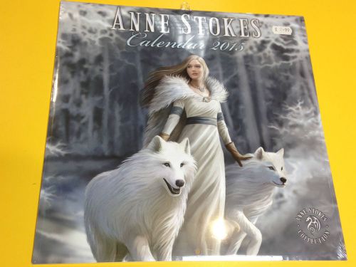 CALENDAR OFFICIAL 2015 ANNE STOKES COLLECTION GOTHIC MYSTERY 12 MONTH CALENDER