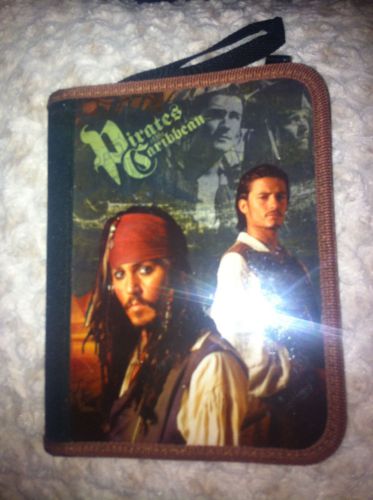 RARE DISNEY Pirates Of Caribbean Johnny Depp Capt. Jack Orlando Bloom Organizer