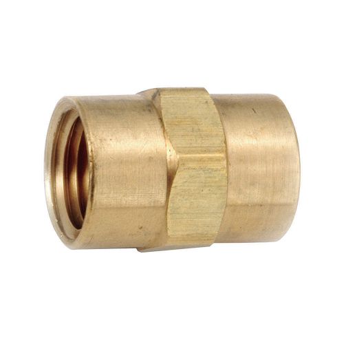 Coupling,  Brass, 1/2 In., FNPT 706103-08