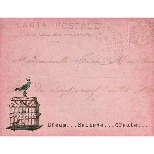 Primitives by Kathy Co. Dream Believe Create Notepad
