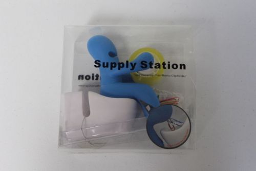 Toilet Tape Dispenser Pen Paper Clip Holder Novelty Stationery Set