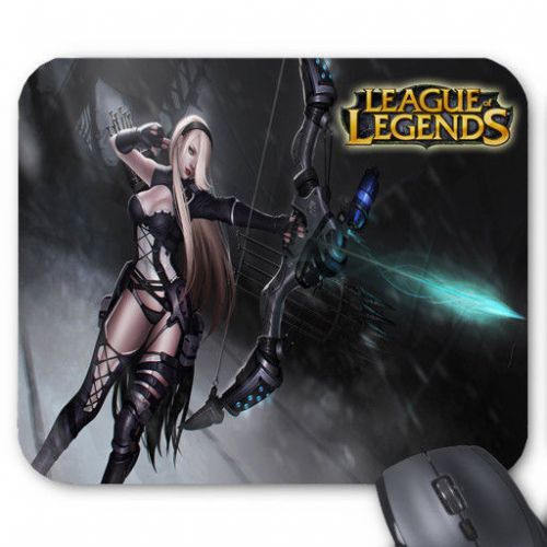 Elite Squad Ashe League Of Legends Mousepad Mousepads