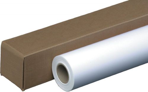 24&#034; x 100&#039; roll 36lb coated ink jet bond plotter paper inkjet 36 lb, for hp/more for sale
