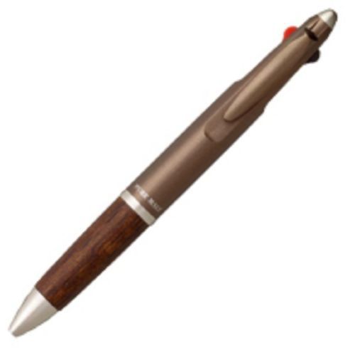 Mitsubishi Jetstream Pure Malt Ballpoint Multi Pen &amp; Mechanical Pencil Brown