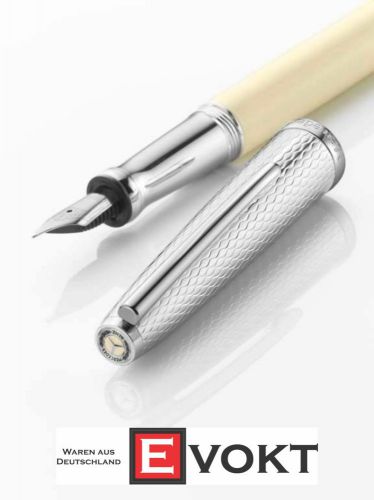 Mercedes-Benz Filler Pen Silver / Cream-Beige Genuine New Best Gift