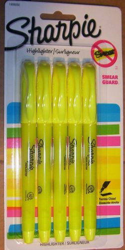 Sharpie Highlighter-Five Sharpie Highlighters In Sealed Retail Package