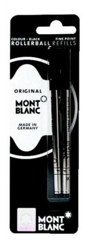 Montblanc Meisterstck Classique Roller Ball Pen Refill Fine Black 2 Ct