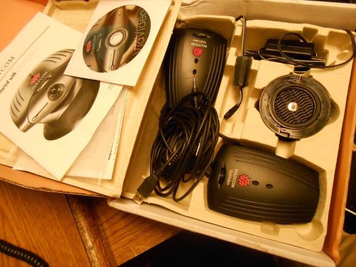 1 lot of  2 Polycom 220010070001 ViaVideo Video Conference  see photos