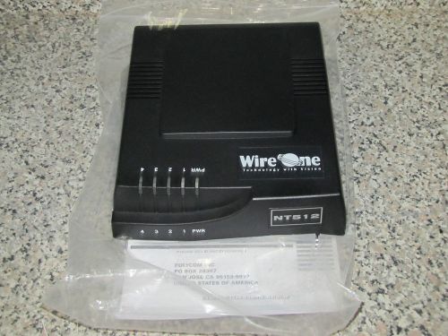 WIRE ONE NT512 NETWORK TERMINATION UNIT -NEW?