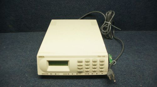 adtran 1202129L2 Adtran TSU 120, with power supply, tested