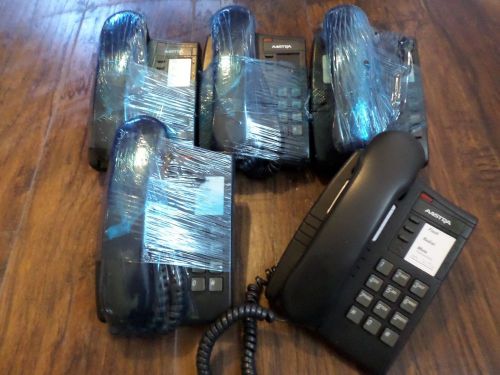 Lot 5 Nortel Aastra SBC 8004 A0780801 Charcoal 1 Line Telephone