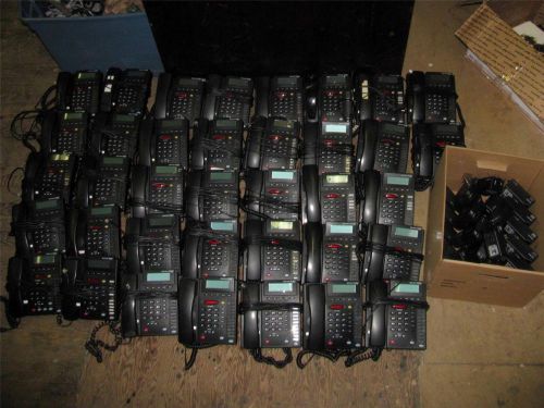 LOT OF 37 BLACK SPECTRUM PLUS SP 550 OFFICE SPEAKER PHONES WITH 37 AC ADAPTORS