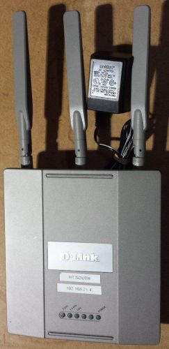 D-link dap-2590 n airpremier dual band 802.11n wireless poe access point - used for sale