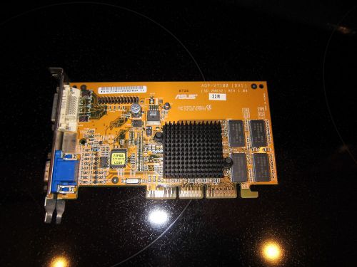 ASUS AGP-V7100 DVI SD, 2Mx 32 Rev:1.04 32MB AGP Video Card