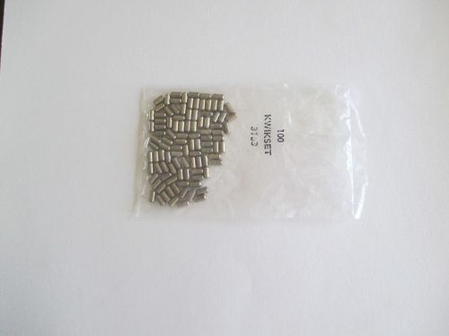 100 Pieces Kwikset Rekey Bottom  Pins #3 Locksmith Rekeying Pins Kit