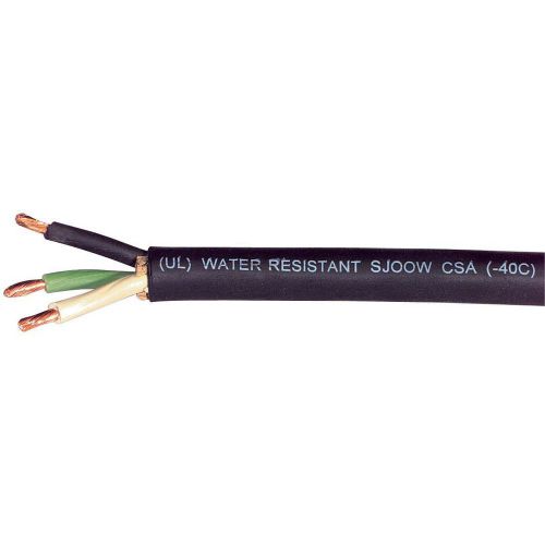 Carol 10 AWG 3C SJOOW Power Cable 20 ft. 10/3