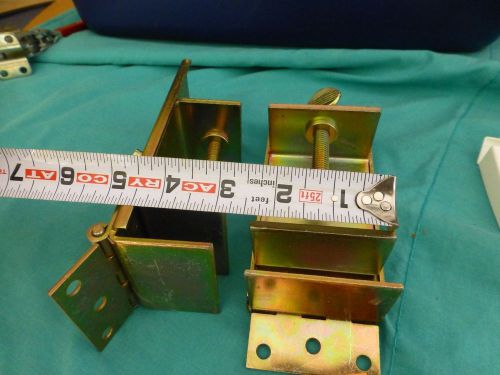 Hold down sliding hinge clamp lawrence heavy metal lot of 2 for sale