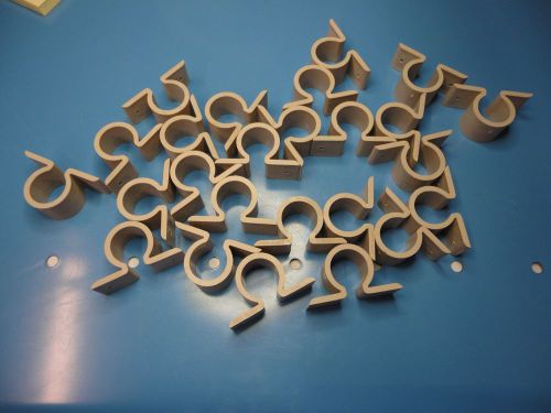 New, free ship, 25 plastic pipe clamps/straps for 3/4&#034; pex, copper, cpvc tubing for sale