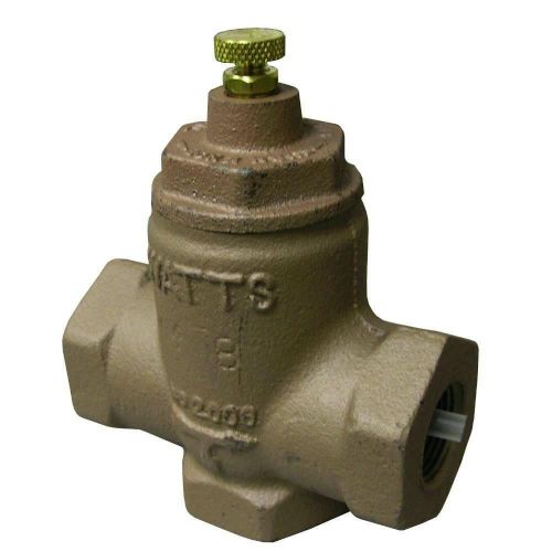 Watts 3/4 in. Cast-Brass FPT x FPT Hydronic 2-Way Flow Check Valve