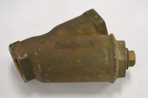 Conbraco y shape 400wog brass threaded 1-1/2 in npt strainer b331023 for sale