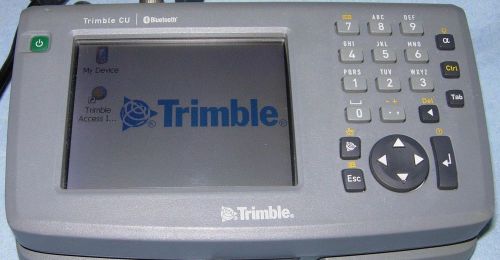 Trimble TCU Data Collector w/ Trimble Access!