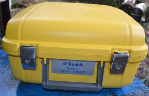 Trimble power kit 58382001 s6 s8 tsc2 5800 robotic case only #1 for sale
