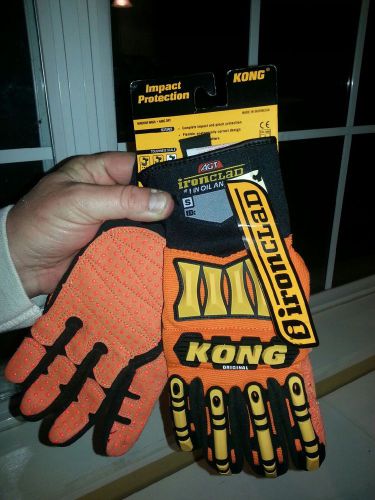 Kong Ironclad Impact Protection Gloves Size Small