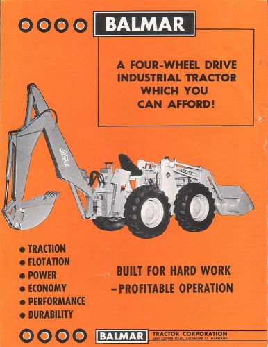 Equipment Brochure - Balmar - Industrial Tractor - Loader (E1431)