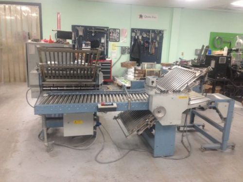 1997 MBO B26 Continuous Feed Folder Model 4/4/4 with GATEFOLD A76 Delivery