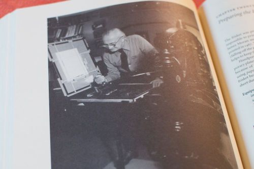 John DePol&#039;s Personal Signed Copy of Printing on the Iron Handpress by Rummonds