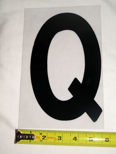 Replacement Plastic Letter for Outdoor Marquee Portable Sign Plastic 9 inch &#034;Q&#034;