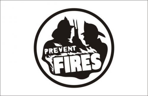 Prevent Fires Figure Funny Car Vinyl Sticker Decal Truck Bumper Laptop - 231