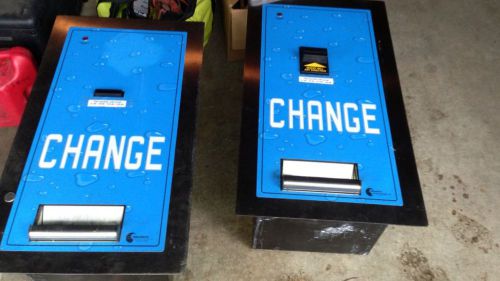 Standard Changer Rear Load Holds 1600 Quarters/tokens  will ship