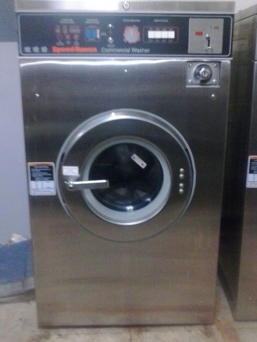 Speed Queen stainless steel commercial 25 lb washer model # SC25MD2A