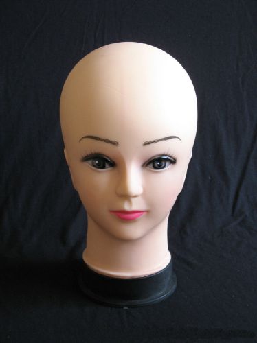 New Real Female Women&#039;s Mannequin Head Model Wig Hat Jewelry Display Stand Mold