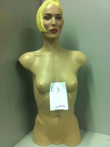 Fiberglass Half Mannequin Upper Torso Female #D3