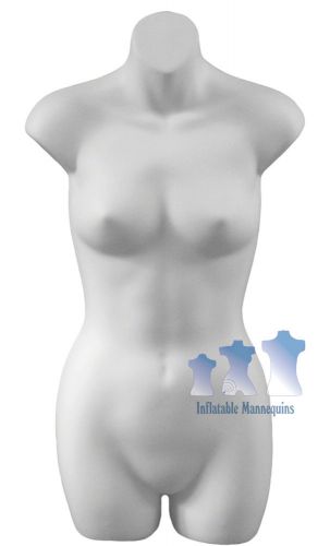 Female 3/4 Form  - Hard Plastic, White