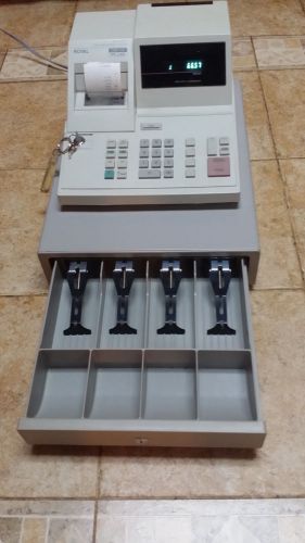 Royal cash register cms 125 plus cash magement system with keys, new cartridge for sale