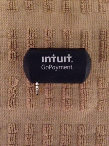 NEW Intuit Mobile Card Reader Swiper Smartphone Iphone/iPad/Android Black Matte