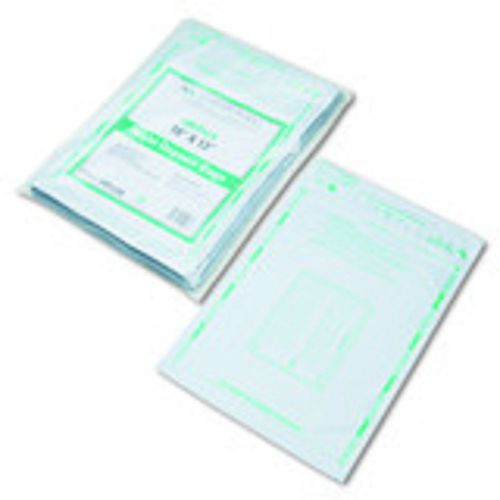 Quality Park Night Deposit Bags with Tear-Off Receipt, 10&#034; x 13&#034;, 100 Bags