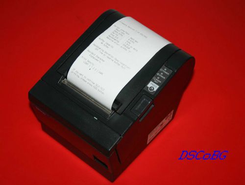 EPSON TM-T88III Thermal POS Receipt Printer RS-232 Interface Black M129C