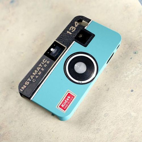 Kodak Instamatic Sky Blue Camera A26 Samsung Galaxy iPhone 4/5/6 Case