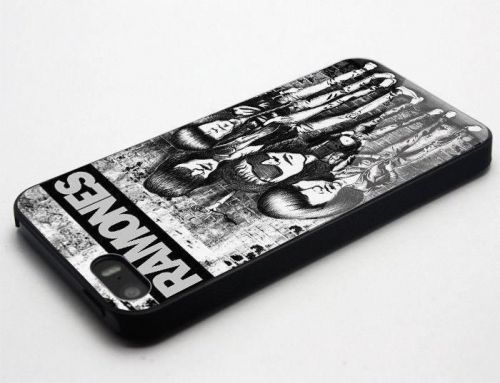 Case - Art White Black Ramones Rock Band Music - iPhone and Samsung